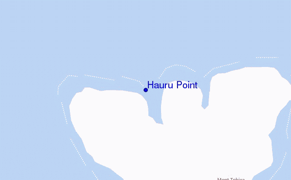 mappa di localizzazione di Hauru Point