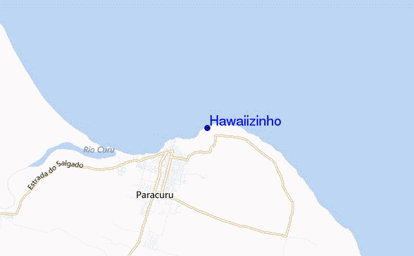 mappa di localizzazione di Hawaiizinho