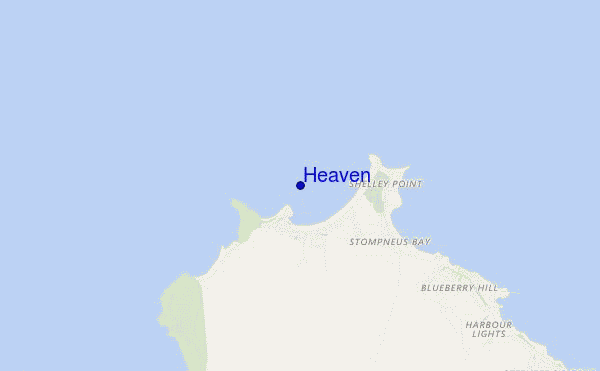 mappa di localizzazione di Heaven