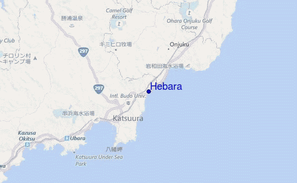 mappa di localizzazione di Hebara