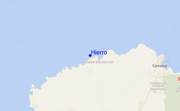 mappa di localizzazione di Hierro
