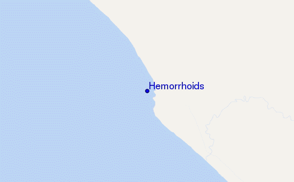 mappa di localizzazione di Hemorrhoids