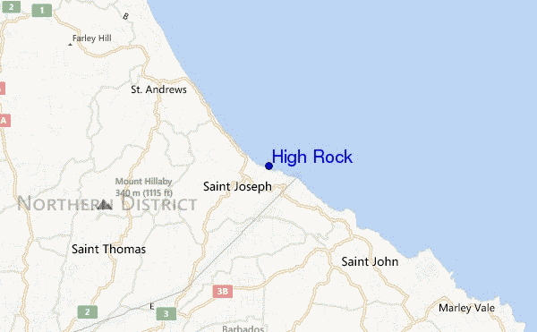 mappa di localizzazione di High Rock