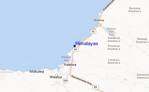 mappa di localizzazione di Himalayas