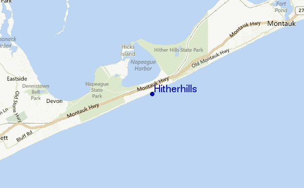mappa di localizzazione di Hitherhills