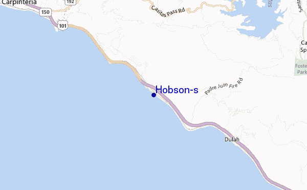 mappa di localizzazione di Hobson's
