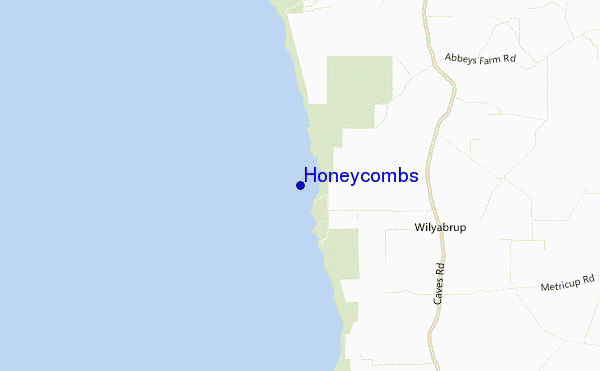 mappa di localizzazione di Honeycombs