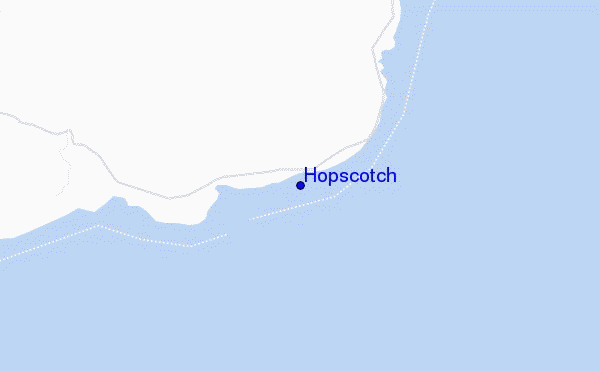 mappa di localizzazione di Hopscotch