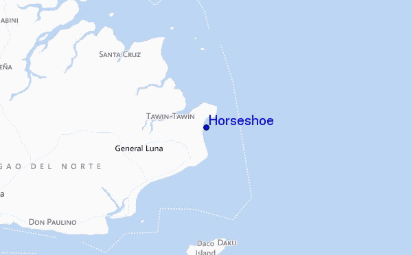 mappa di localizzazione di Horseshoe