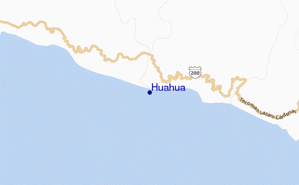mappa di localizzazione di Huahua