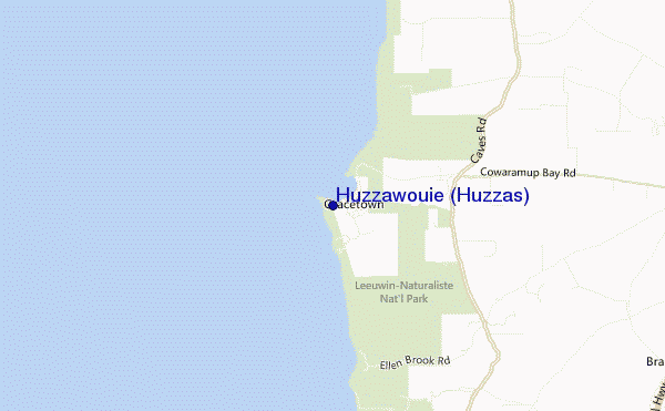 mappa di localizzazione di Huzzawouie (Huzzas)