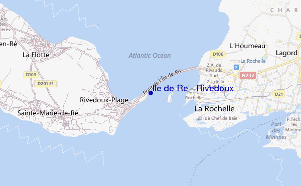 mappa di localizzazione di Ile de Re - Rivedoux