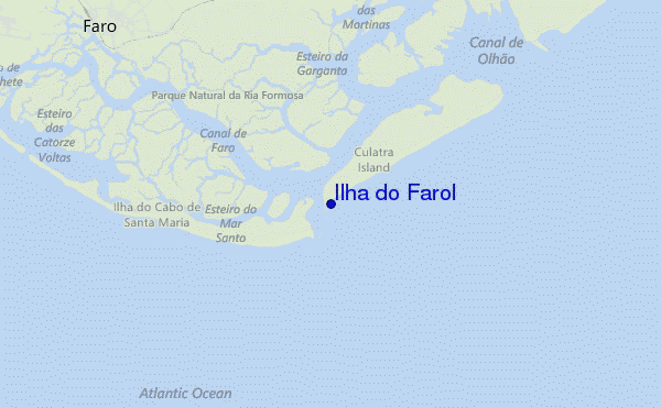 mappa di localizzazione di Ilha do Farol