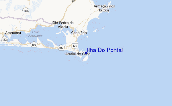 Ilha Do Pontal Location Map