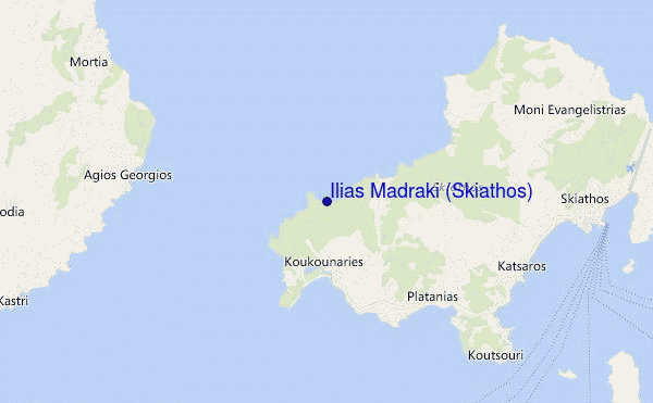 mappa di localizzazione di Ilias Madraki (Skiathos)