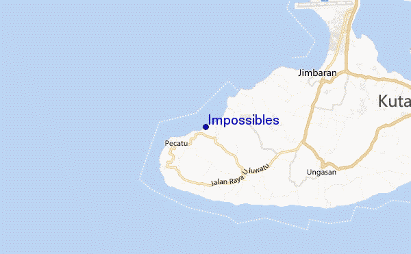 mappa di localizzazione di Impossibles