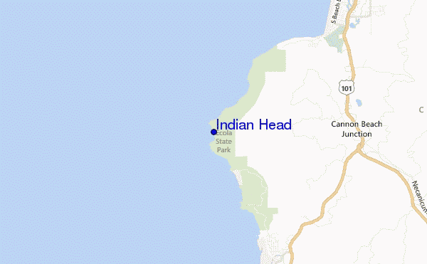 mappa di localizzazione di Indian Head
