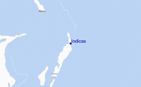 mappa di localizzazione di Indicas