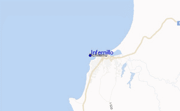 mappa di localizzazione di Infernillo