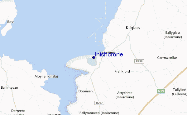 mappa di localizzazione di Inishcrone