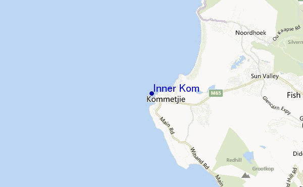 mappa di localizzazione di Inner Kom