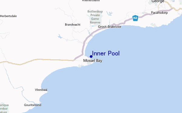 Inner Pool Location Map