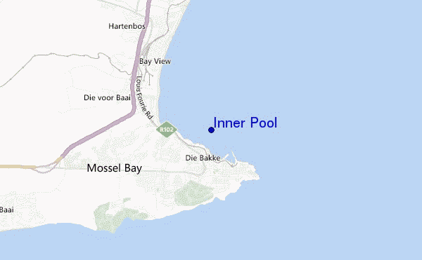 mappa di localizzazione di Inner Pool