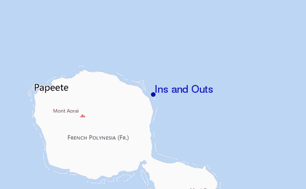 Ins and Outs Location Map