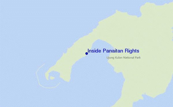 mappa di localizzazione di Inside Panaitan Rights