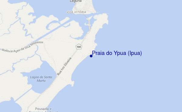 mappa di localizzazione di Praia do Ypuã (Ipua)