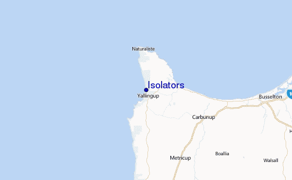 Isolators Location Map