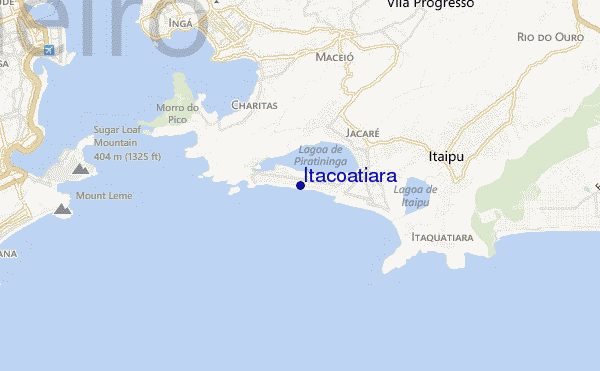 mappa di localizzazione di Itacoatiara