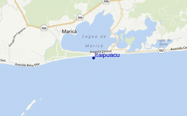 mappa di localizzazione di Itaipuacu