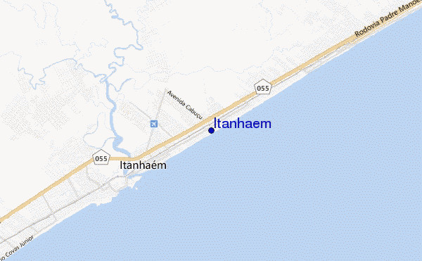 mappa di localizzazione di Itanhaem