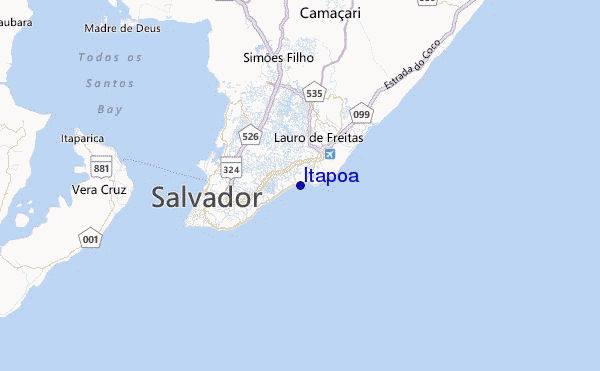 Itapoa Location Map