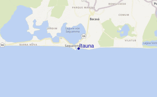 mappa di localizzazione di Itaúna