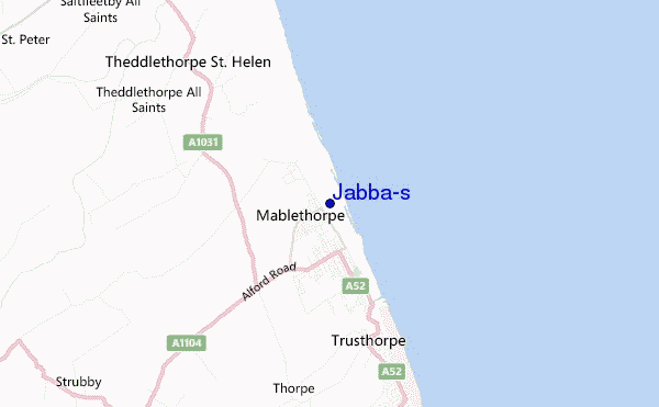 mappa di localizzazione di Jabba's