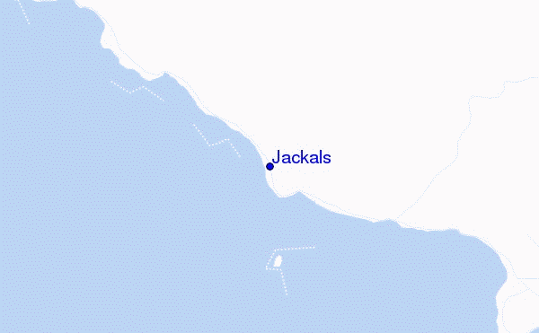 mappa di localizzazione di Jackals
