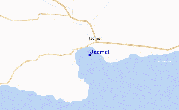 mappa di localizzazione di Jacmel