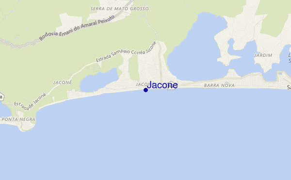 mappa di localizzazione di Jaconé