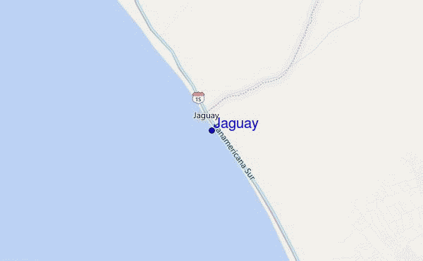 mappa di localizzazione di Jaguay