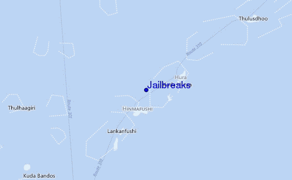 mappa di localizzazione di Jailbreaks