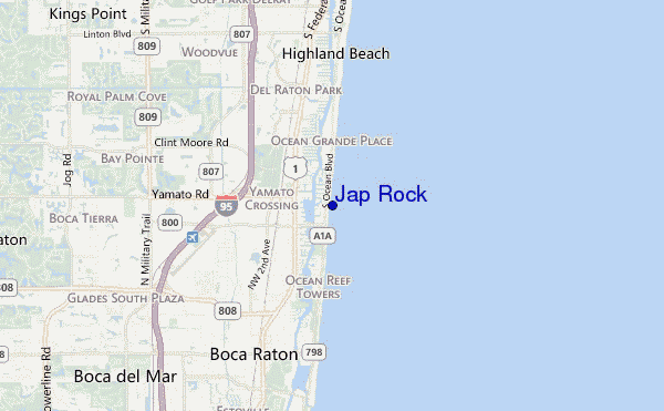 mappa di localizzazione di Jap Rock