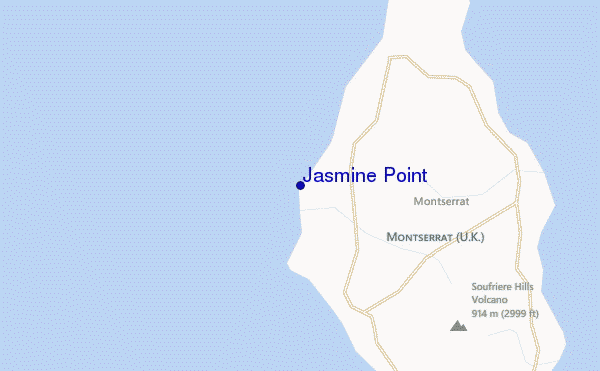 mappa di localizzazione di Jasmine Point