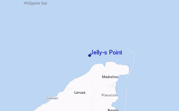 mappa di localizzazione di Jelly's Point