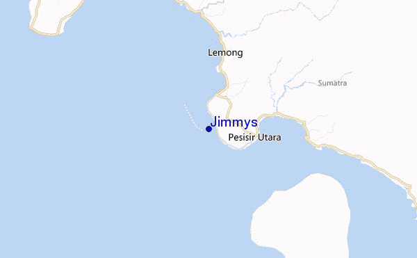mappa di localizzazione di Jimmys