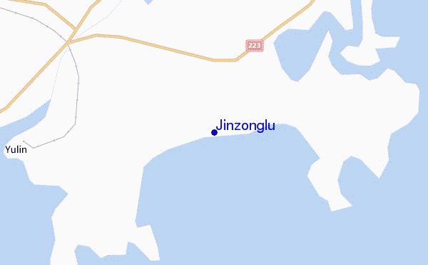 mappa di localizzazione di Jinzonglu
