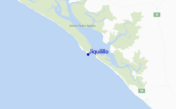 mappa di localizzazione di Jiquilillo