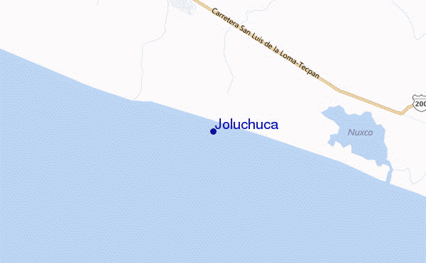 mappa di localizzazione di Joluchuca