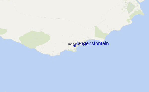 mappa di localizzazione di Jongensfontein